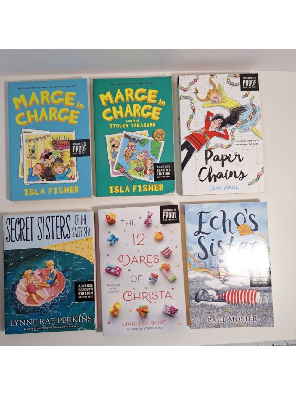 Middle Grade Paperback Books Lot Advance Readers Editions Mix Titles & Authors - Picture 2 of 13
